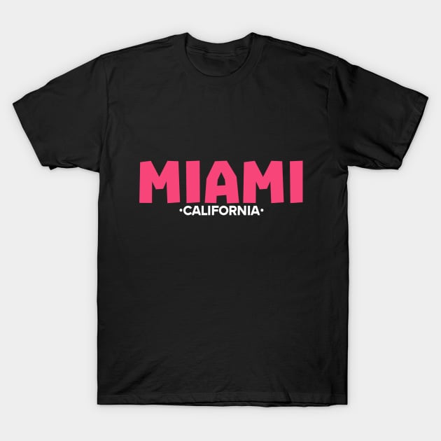 MIAMI california t-shirt classic T-Shirt by ArtBradders